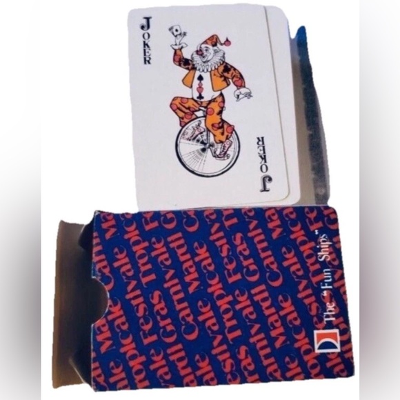 ❕3/$15❕Vintage Carnival Cruise Lines - The "Fun Ships" Playing Card Deck - Picture 1 of 3